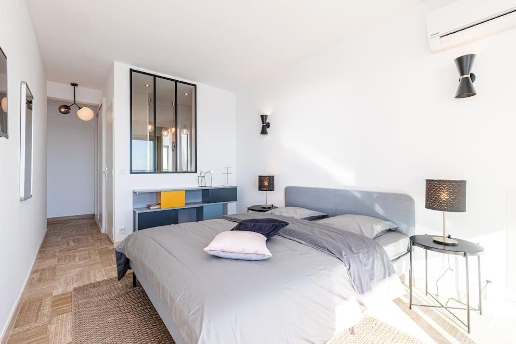 Villefranche Sur Mer:Appartement-Villa, Vue Mer, Jardin, Parking. Exterior photo
